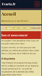 Mobile Screenshot of evarin.fr